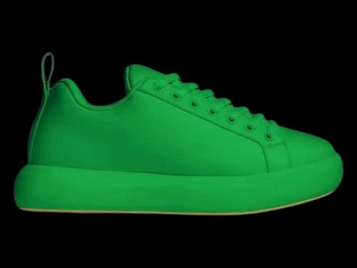Bottega Veneta Stylish Skateboarding High Top Green
