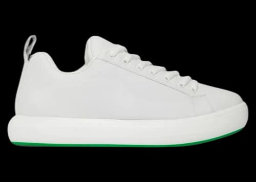 Bottega Veneta Pillow Leather Low-Top Optic White Parakeet (Women's)