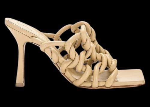 Bottega Veneta Stretch Mule Sandal Cane Sugar (Women's)