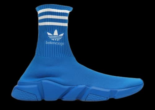 Balenciaga x adidas Speed Trainer Blue White