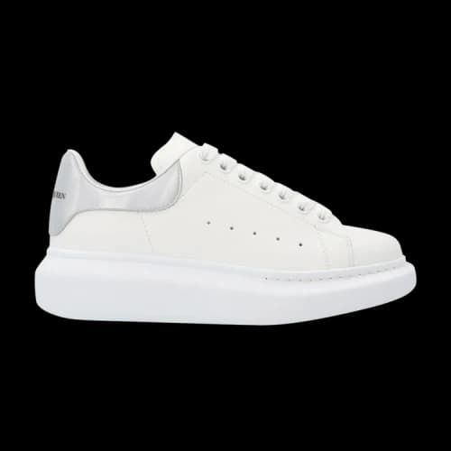 Alexander McQueen Oversized Sneaker 'White Silver' (Women's)