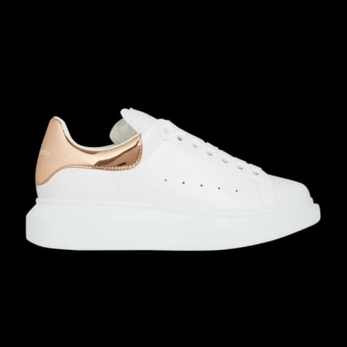 Alexander McQueen Oversized Sneaker 'White Bronze' (Women's)