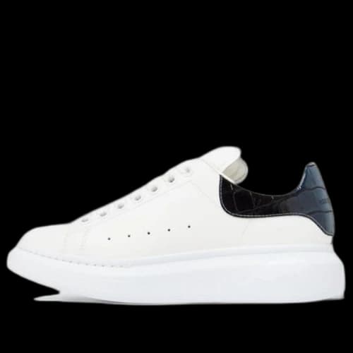 Alexander McQueen Oversized Sneakers 'White Snake Black' (Women's)