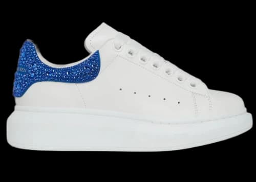 Alexander McQueen Oversized White Ultramarine Crystal (Women's)