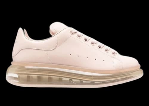 Alexander McQueen Oversized Pink Clear Sole (Women's)