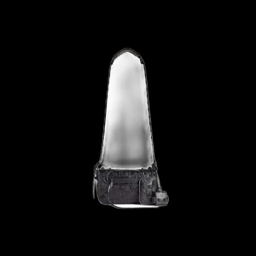 Balenciaga Le Cagole Mens XS Flap Bag Black