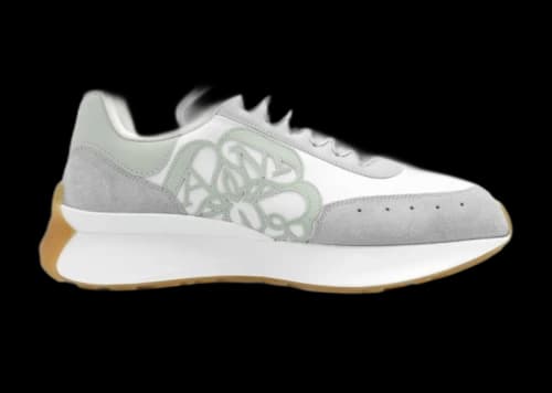Alexander McQueen Sprint Runner Grey Green (Women's)