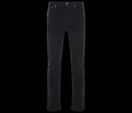 Balenciaga Regular Fit Denim Jeans Black