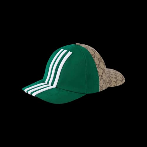Gucci x adidas Double Sided Baseball Cap 'Green/Beige'