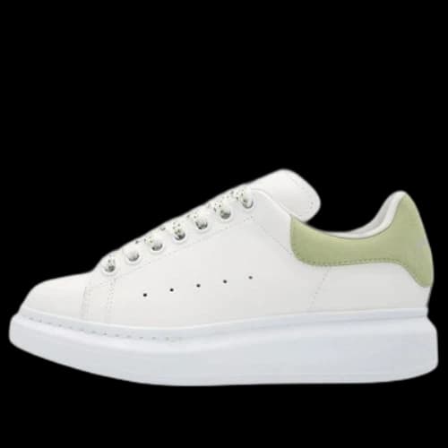 Alexander McQueen Oversize Sole Shoes 'White Lime Green' (Women's)