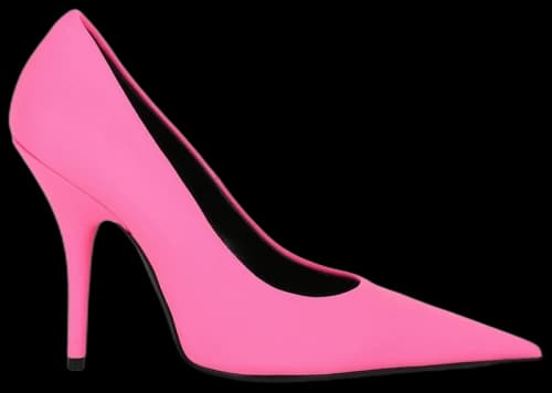 Balenciaga Knife Stiletto Pumps Pink Fluorescent (Women's)
