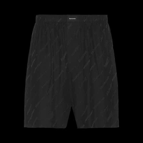 Balenciaga Pyjama Shorts 'Black'