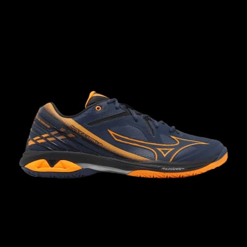 Mizuno Wave Claw 3 Wide 'Dress Blues Carrot Curl'