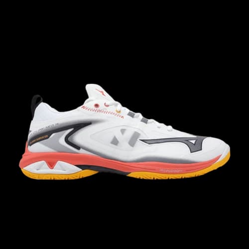Mizuno Wave Claw Neo 3 Wide 'White Grey Pink'