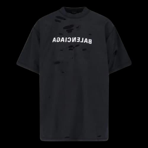 Balenciaga Mirror Balenciaga Inside Out T-shirt 'Black White' (Women's)