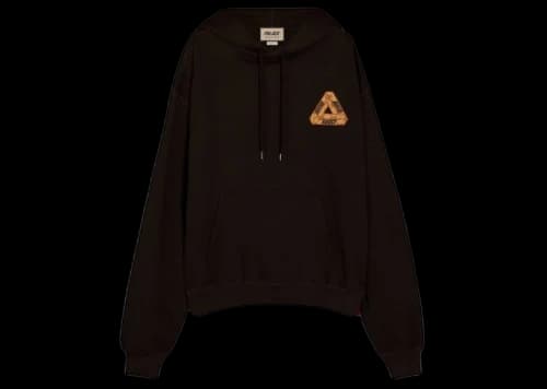 Palace x Gucci Tri-Ferg GG Patch Hoodie Black