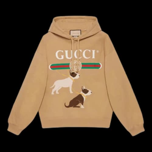 Gucci Cotton Jersey Sweatshirt 'Camel'