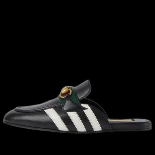adidas X Gucci Slipper With Horsebit 'Black' (Women's)
