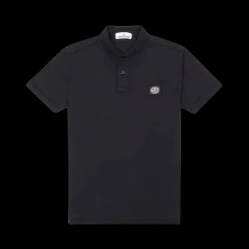 Stone Island Jersey Polo Shirt 'Navy'