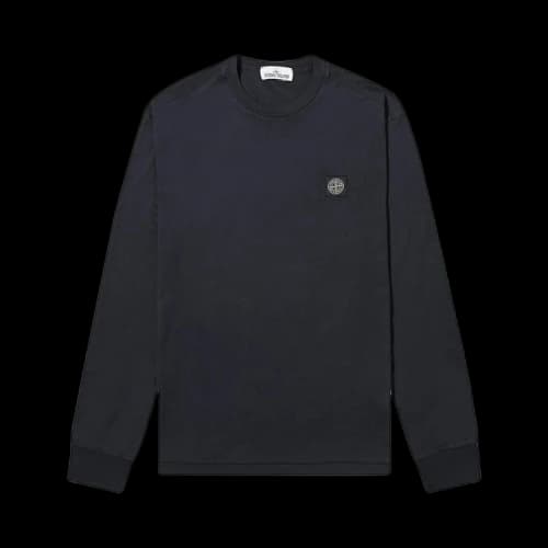 Stone Island Classic Long-Sleeve T-Shirt 'Navy'