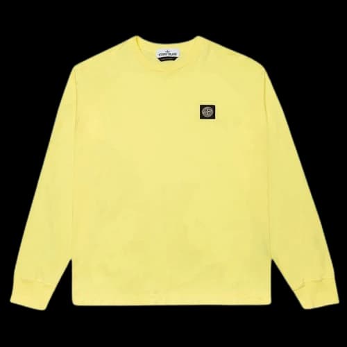 Stone Island Long-Sleeve T-Shirt 'Lemon'