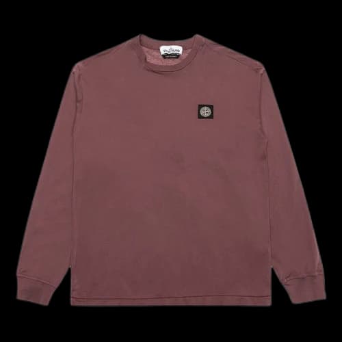Stone Island Long-Sleeve T-Shirt 'Mahogany'
