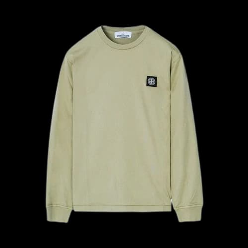 Stone Island Classic Long-Sleeve T-Shirt 'Dark Beige'