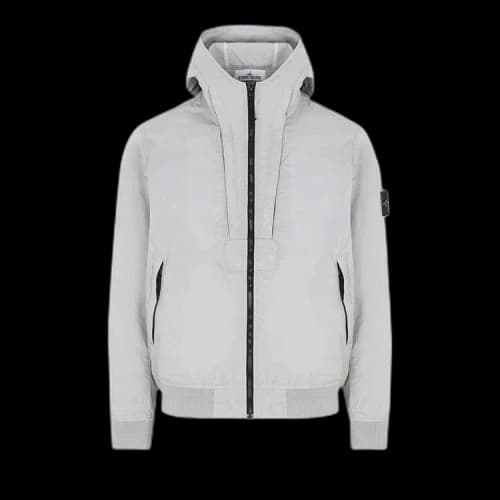Stone Island Hooded Zip Jacket 'Dust'
