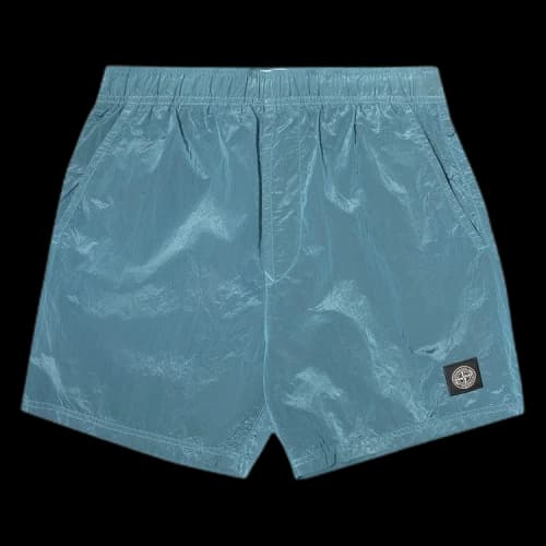 Stone Island Nylon Metal Swim Shorts 'Turquoise'