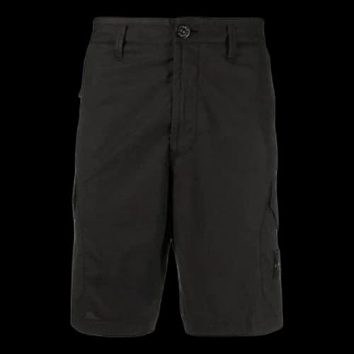 STONE ISLAND Garment Dyed Paracadute Cargo Short 'Black'