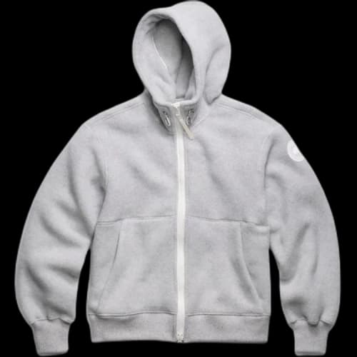 Canada Goose Chilliwack Fleece Bomber White Label 'Silverbirch Heather'