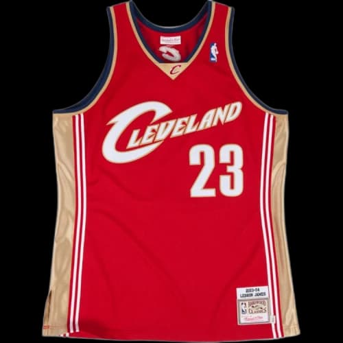 Mitchell & Ness Authentic NBA Jersey 'Cleveland Cavaliers - Lebron James 2003'