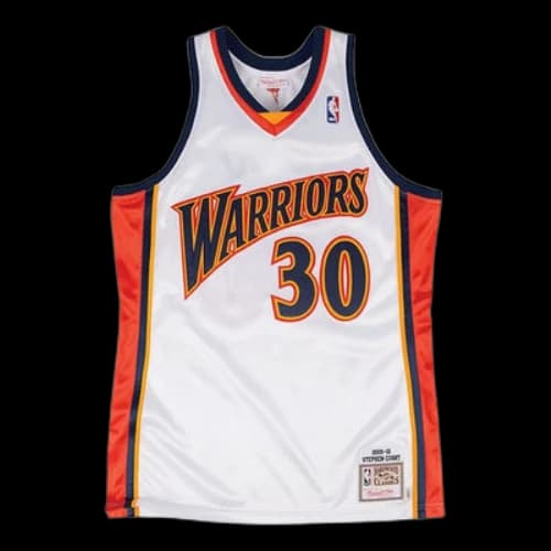 Mitchell & Ness NBA Stephen Curry 2009-10 Authentic Jersey Golden State Warriors