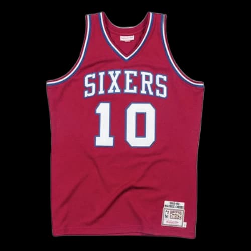 Mitchell & Ness NBA Maurice Cheeks 1982-83 Philadelphia 76ers Road Authentic Jersey