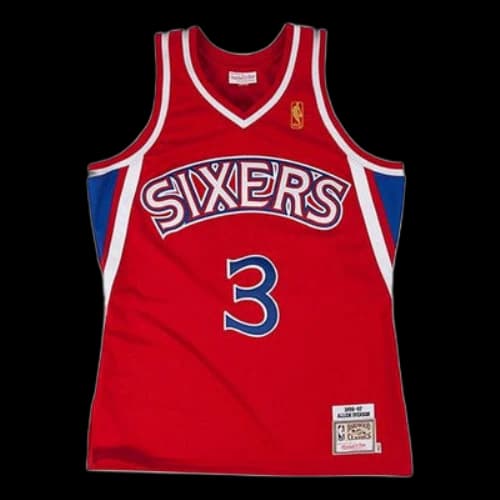 Mitchell & Ness NBA Allen Iverson 1996-97 Authentic Jersey Philadelphia 76ers