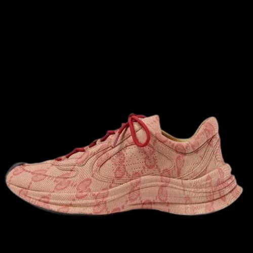 Gucci Run Sneaker 'Beige Hibiscus Monogram'