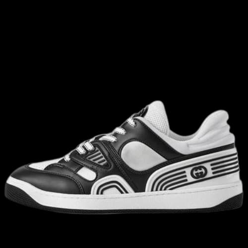 Gucci Basket Demetra Sneaker 'White Black' (Women's)