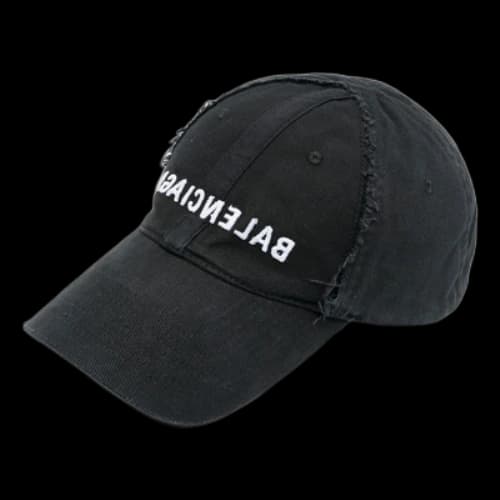 Balenciaga Mirror Balenciaga Cap 'Black'
