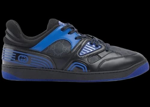 Gucci Basket Low Black Blue
