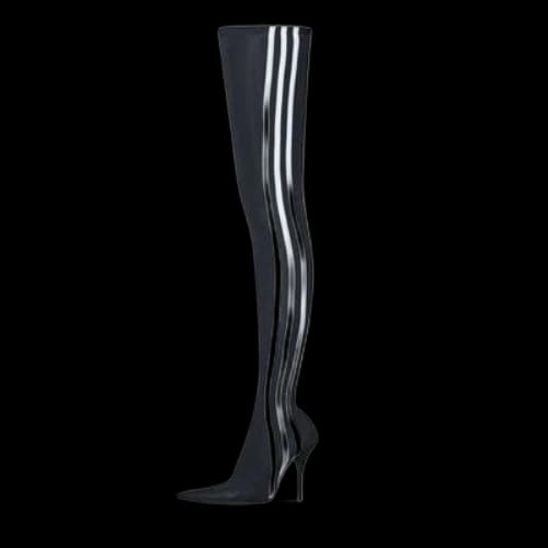 Balenciaga x adidas Knife Over The Knee Boots 'Black White' (Women's)