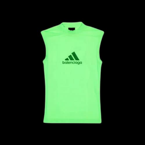 Balenciaga x adidas Sleeveless Fitted Top Fluo Green