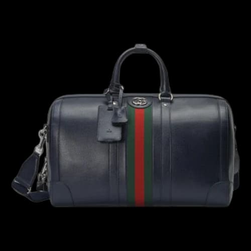 Gucci Savoy Medium Duffle Bag 'Dark Blue'