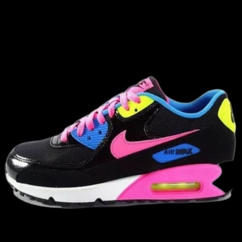 (GS) Nike Air Max 90 Mesh 'Black'