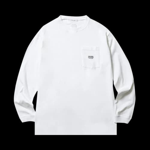 Liberaiders Pocket Long-Sleeve Tee 'White'