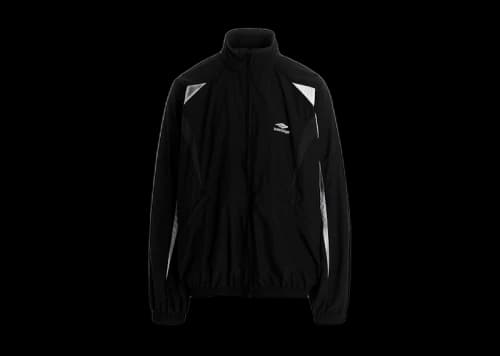 Balenciaga 3B Sports Icon Track Jacket Black/White