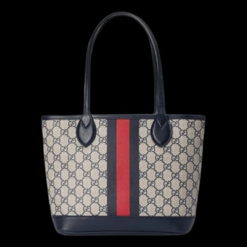 Gucci Ophidia Small Tote Bag 'Beige Blue Supreme' (Women's)