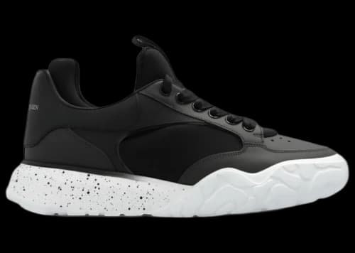 Alexander McQueen Court Tech Trainer Black White