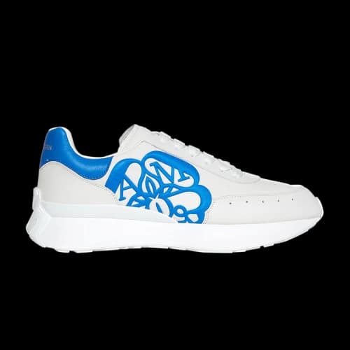 Alexander McQueen Sprint Runner 'White Cerulean Blue'