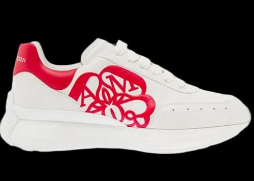 Alexander McQueen Sprint Runner White Red