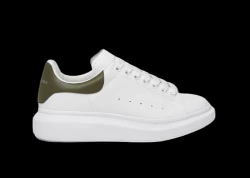 Alexander McQueen Oversized White Khaki